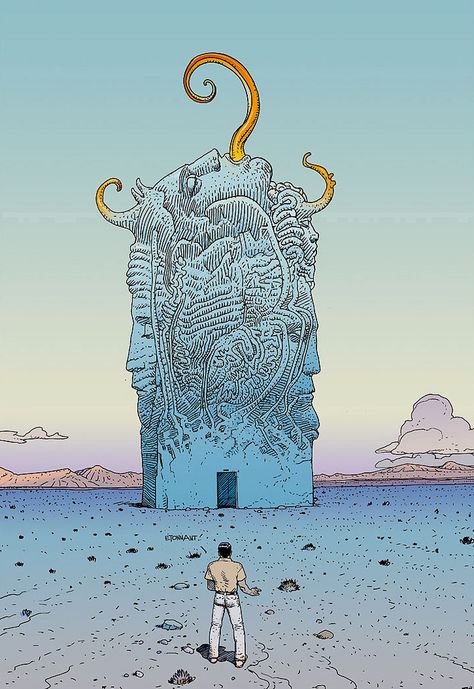 Moebius Comics, Mobius Art, Jean “moebius” Giraud, Moebius Art, Bd Art, Jean Giraud, Wow Art, Arte Horror, Comic Book Artists