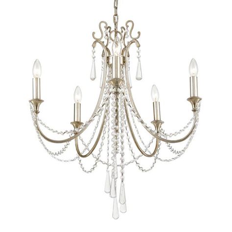 Master Closet Chandelier, Closet Chandelier, Antique Silver Chandelier, Chandelier Light Fixtures, Transitional Chandelier, Crystorama Lighting, Simple Frame, Empire Chandelier, Silver Chandelier