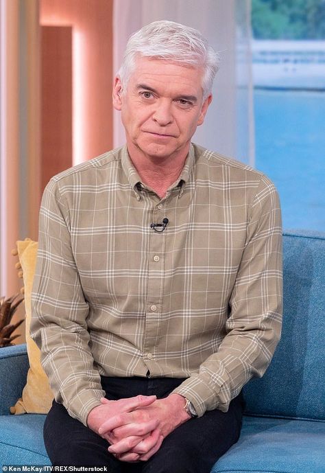 Phillip Schofield paid his young lover a six-figure sum with a gagging clause that 'means the disgraced This Morning presenter knows his ex can never speak about their relationship... so he will sleep a lot better' Check more at https://maholicious.com/phillip-schofield-paid-his-young-lover-a-six-figure-sum-with-a-gagging-clause-that-means-the-disgraced-this-morning-presenter-knows-his-ex-can-never-speak-about-their-relationship-so-he-will-slee/ Phil And Holly, Declan Donnelly, Phillip Schofield, Having An Affair, Holly Willoughby, Return To Work, Popular Shows, Greatest Hits, Scandal