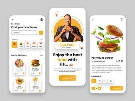 Restaurant App Ui Design, Restaurant App Design, Pancake Restaurant, Rich Menu, Ideas Negocios, Food Ordering App, Restaurant App, Motion App, Meal Planning App