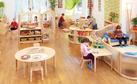 Preschool Room Layout, Preschool Classroom Design, Classroom Floor Plan, Community Playthings, Toddler Garden, Childcare Rooms, Reggio Emilia Classroom, Outdoor Activities For Toddlers, Reggio Emilia Approach