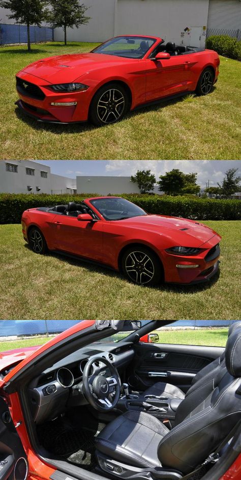 Pink Mustang, Bugatti Centodieci, Mustang Car Aesthetic, Ford Mustang 2015, Red Mustang, Cool Truck Accessories, Roadster Car, Mustang Car, Mustang 2015