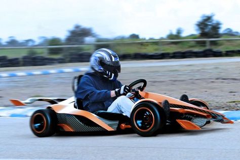 Sick Formula 1 Inspired Electric Go-Kart that Folds in Half: Cars Motorcycles, Go Kart Engines, Go Kart Designs, Formula One Car, Electric Go Kart, Drift Trike, Dirt Bike Girl, Go Carts, Kart Racing, Vespa Vintage