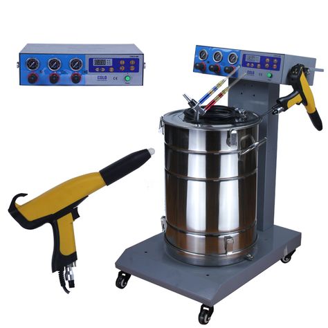 1) Excellent extraction rate, significantly reducing the amount of powder 2) One-touch buttons for quick  get the best coating result for different complex shapes parts 3) New pulse  plus the intelligent  technologies generate static manner, maximizing the electrostatic effect Powder Coating Machine, Powder Coating Equipment, Powder Coating System, Best Powder, Powder Paint, Metal Texture, Color Powder, Bike Frame, Hangzhou