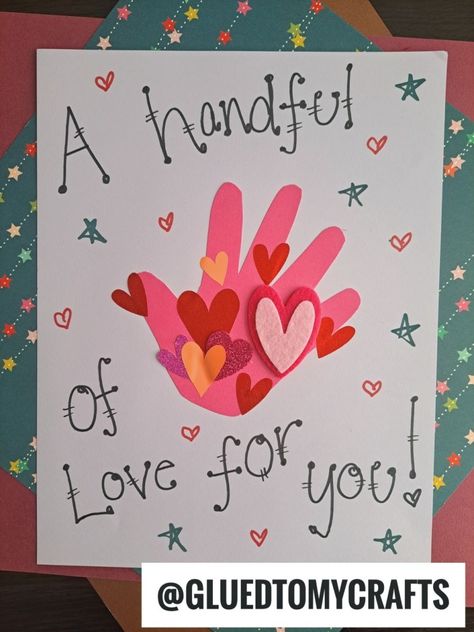 Creative Christmas Handprint & Footprint Keepsake Ideas - Glued To My Crafts Valentines Art For Kids, Vday Crafts, One Little Project, Baby Art Crafts, Toddler Valentine Crafts, Preschool Valentine Crafts, Christmas Handprint, Footprint Keepsake, Keepsake Ideas