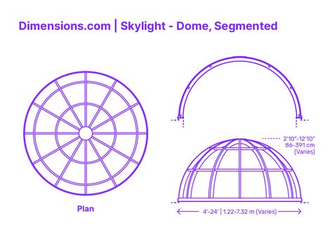 Dome Model Making, Dome Section Detail, Glass Dome Architecture, Circular Building Architecture, Skylight Design Architecture, Community Park Design, Dome Model, Dome Skylight, Dome Architecture