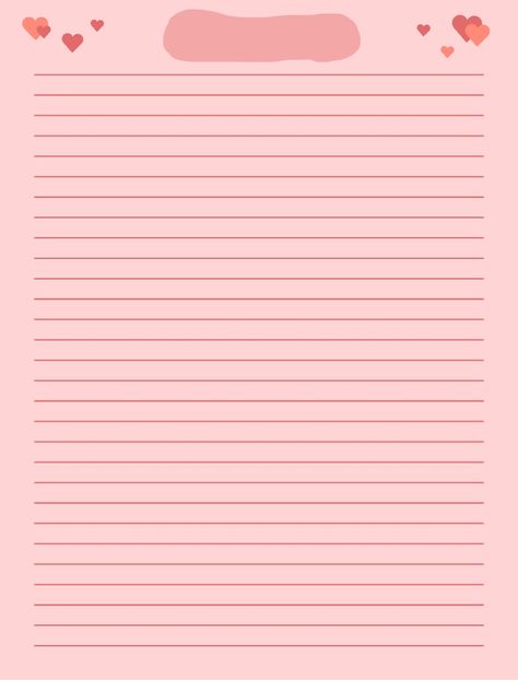 Soft Pink Notes - Notability Gallery Aesthetic Note Pad Template, Pink Notes Template, Cute Note Template, Page Templates For Samsung Notes, Pink Notebook Paper, Notes Template Aesthetic, Notes Paper Template, Cute Notebook Paper, Printable Notes Templates