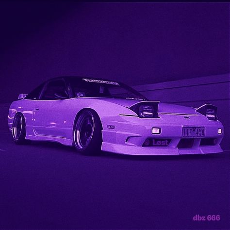 Purple Miata Wallpaper, 180sx Wallpaper, Purple Miata, Nissan 180sx Jdm, Jdm Livery, Purple Jdm, Bae Outfits, Aesthetic Jdm, Purple Cars