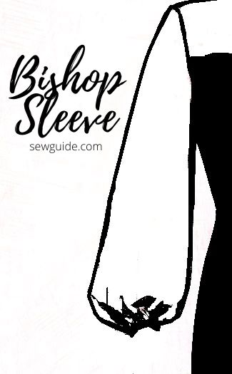 Bishop Sleeve is a long sleeve, gathered at the hem to a fitting plain cuff band or an elastic cuff. The sleeve is quite fitted at the armhole but Long Puffy Sleeve Pattern, Sewing Sleeves Pattern Ideas, Puffy Sleeve Pattern, Bishop Sleeve Pattern, Pioneer Trek, Bishop Sleeve Blouse, Sewing Sleeves, Sewing Machine Basics, Fashion Sketchbook