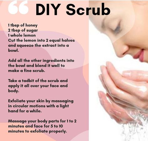 Face Scrub At Home, Home Remedies For Face, Scrub At Home, Diy Facial Scrub, Oily Skin Face, Diy Face Scrub, Skincare For Oily Skin, Coffee Face Mask, Natural Beauty Care