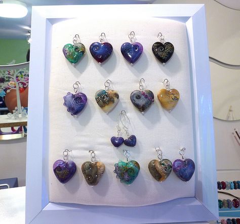 Pendants and earrings for Malvern Autumn Show ... and the website next week! Pendant Displays For Craft Shows, Jewelry Party Display, Displays For Craft Shows, Jewelry Table Display, Market Stall Display, Pendant Display, Stall Display, Earring Hanger, Booth Displays