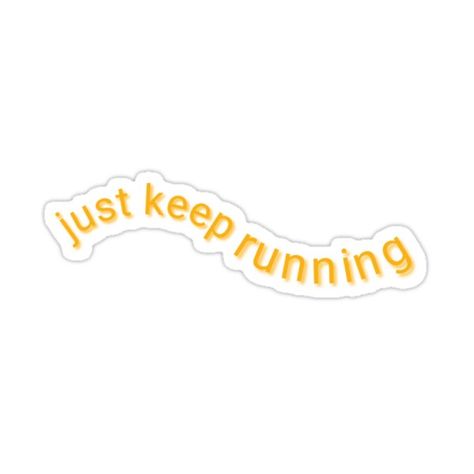 Decorate laptops, Hydro Flasks, cars and more with removable kiss-cut, vinyl decal stickers. Glossy, matte, and transparent options in various sizes. Super durable and water-resistant. xc/track sticker Just Keep Running, Cross Country Running, Teacher Stickers, Boston Marathon, Keep Running, Running Motivation, Just Run, Track And Field, Transparent Stickers