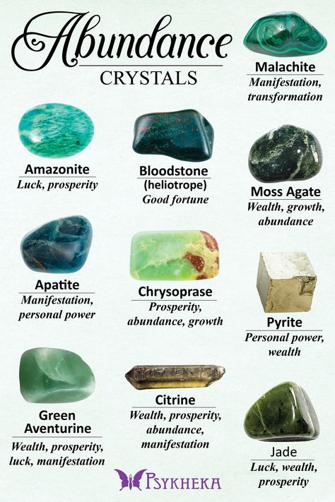 Abundance crystals Crystals For Abundance, Abundance Crystals, Hamilton Montana, Gemstones Chart, Rock Queen, Best Crystals, Mini Copper, Magic Stones, Crystal Power