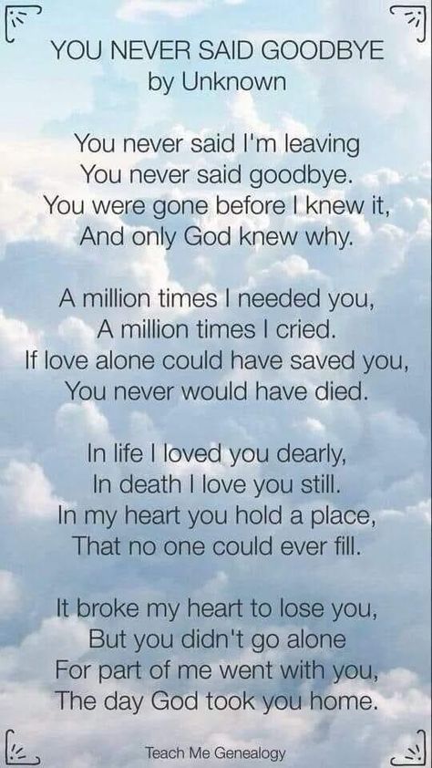 Didn’t Get To Say Goodbye, Saying Goodbye To Your Mother, You Never Said Goodbye Poem, I Didnt Get To Say Goodbye, Never Got To Say Goodbye Quotes, How Do I Say Goodbye Quotes, Saying Goodbye Quotes, Never Got To Say Goodbye, Never Said Goodbye