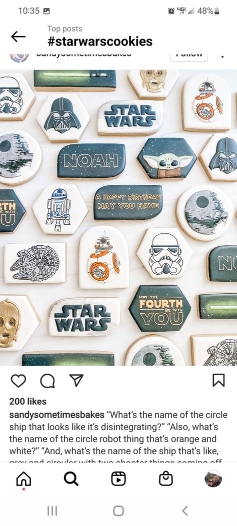 Star Wars Cookies Decorated Birthday, Star Wars Theme Cookies, Star Wars 1st Birthday Cookies, One With The Force Cookies, Star Wars Cookies Royal Icing, Star Wars Wedding Cookies, Star Wars Decorated Cookies, Star Wars Baby Shower Cookies, Star Wars Cookie Cake