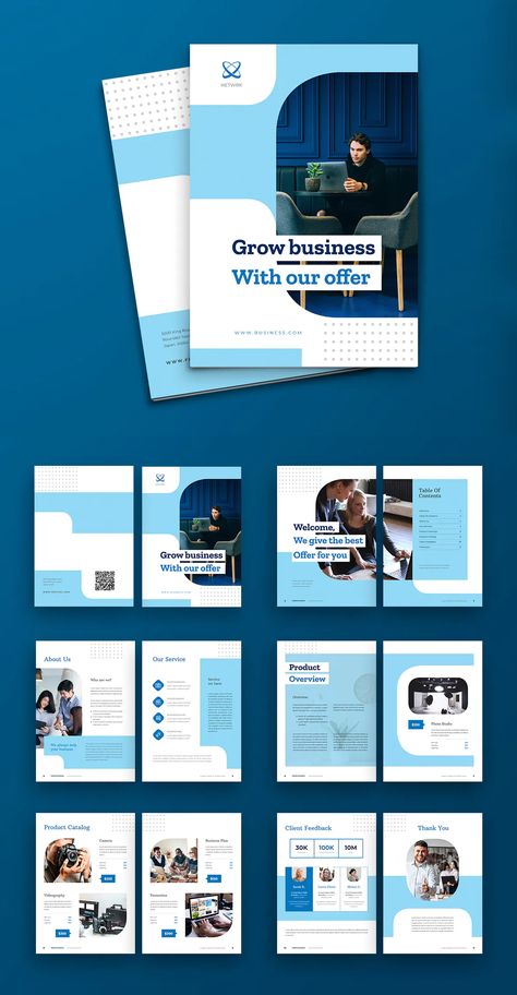 Brouchers Design Brochures, Brocher Design Layout, One Page Brochure Design, Broucher Template, Brochure Design Layout Templates, Marketing Brochure Design, Layout Editoriale, การออกแบบ Ui Ux, Creative Brochure Design