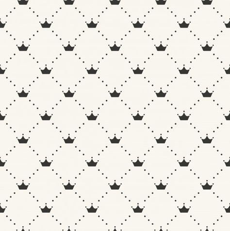 Wallpaper Shapes, Crown Background, Crown Wallpaper, Web Page Background, Princess Pattern, Halftone Pattern, Minimal Patterns, Crown Pattern, Page Background