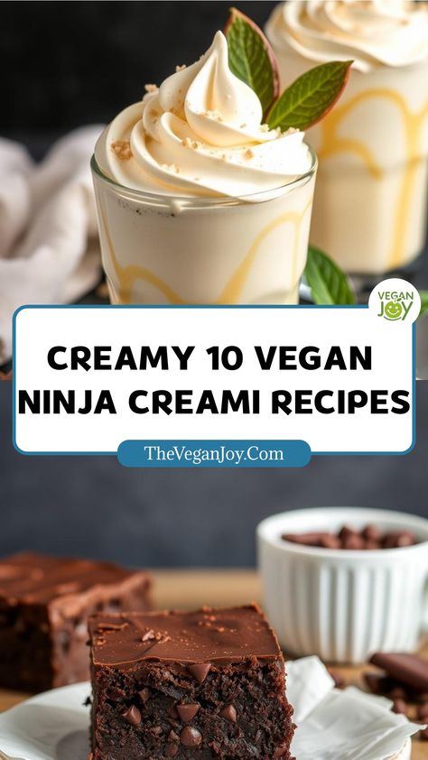 Discover plant-based bliss with our top 10 Ninja Creami vegan recipes Vegan Ninja Creami Ice Cream Recipes, Vegan Creami Recipes, Plant Based Ice Cream Recipes, Plant Based Ninja Creami Recipes, Aip Ninja Creami Recipes, Ninja Creami Vegan Ice Cream Recipes, Non Dairy Ninja Creami Recipes, Ninja Creami Oat Milk Recipes, Vegan Creami Ninja Recipe