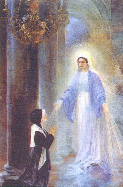 Marian apparition while praying by Thomas Georg Driendl (1888) Jesus Christ Birth, Christ Birth, Daughters Of Charity, Contemplative Prayer, Marian Apparition, Assumption Of Mary, Nativity Story, Lives Of The Saints, Blessed Mary