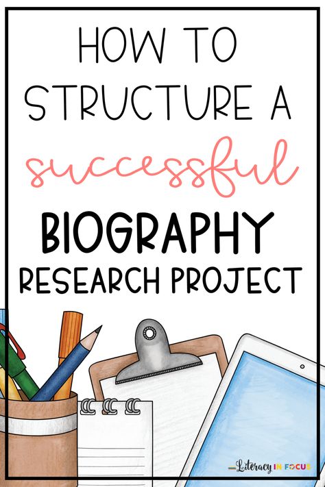 Plan a successful biography research and writing project with these seven components! via @literacyinfocus Biography Lesson, Observational Learning, Social Learning Theory, Biography Project, Writing A Biography, Elementary Writing, Upper Elementary Resources, Mentor Texts, Writing Lessons