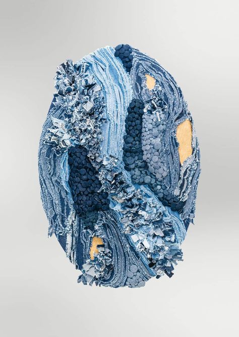 Denim Artwork, Textiles Projects, Pix Art, Textile Artist, Creation Couture, Artist Statement, Textile Artists, Art Plastique, Fabric Art