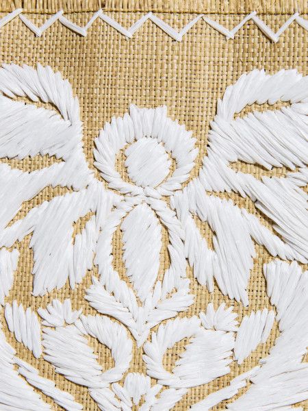 anya hindmarch straw bags - Google Search Raffia Embroidery, Straw Bags, Anya Hindmarch, Embroidered Hats, Beach Bag, Needlepoint, Straw Bag, Straw, Hand Embroidery