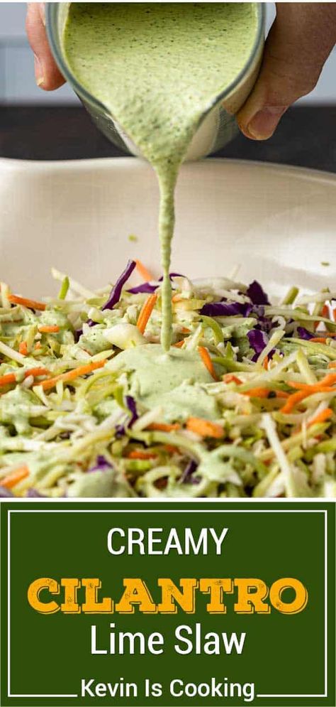 Jalapeno Cilantro Coleslaw, Garlic Lime Slaw, Fish Tacos With Coleslaw, Spicy Slaw For Fish Tacos, Coleslaw For Fish Tacos Slaw Recipes, Creamy Slaw For Fish Tacos, Coleslaw Recipe For Fish, Coleslaw Recipe For Fish Tacos, Spicy Coleslaw Recipe