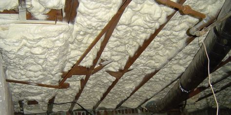 4 Pitfalls of Spray Foam Insulation - Energy Vanguard Diy Spray Foam Insulation, Crawl Space Insulation, Basement Insulation, Spray Insulation, Ceiling Insulation, Attic Insulation, Home Insulation, Phoenix Homes, Spray Foam Insulation