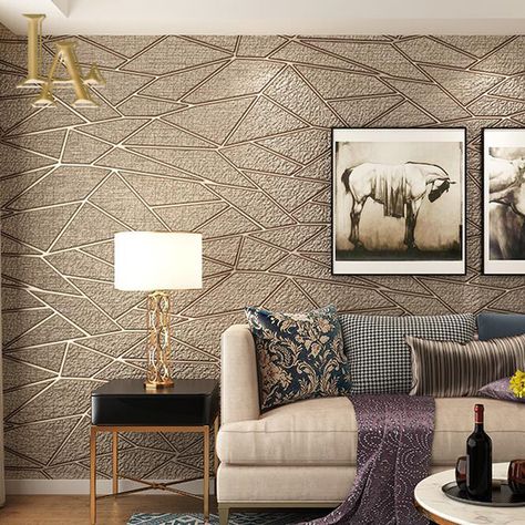 2019 Home Design Trends You Can't Miss – Hadley Court Arsitektur Kolonial, Bed Design Modern, Wallpaper Walls Decor, Wallpaper Decor, Wallpaper Living Room, Easy Home Decor, Room Wallpaper, Living Room Paint, Home Wallpaper