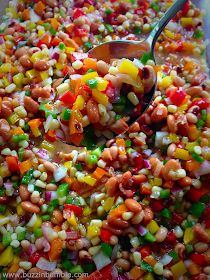 Texas Caviar Recipe, Texas Caviar, Caviar Recipes, Cowboy Caviar, Veggie Salad, Giveaway Winner, Party Food Appetizers, Adobo, Veggie Dishes