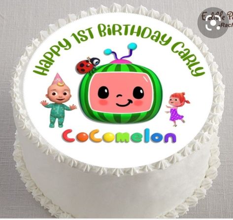 Cocomelon Birthday Cake, Cocomelon Birthday, 1 Year Birthday, Happy 1st Birthdays, Frozen 2, Birthday Decorations, 1st Birthday, Year Old, Frozen