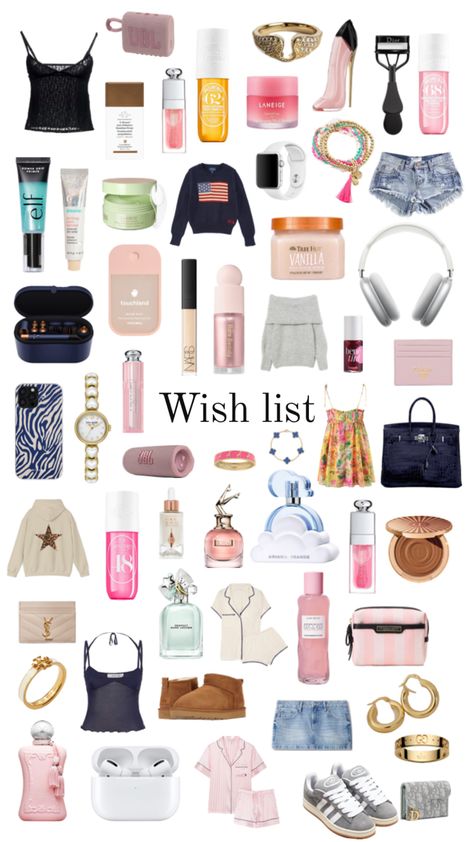 Wishlist Teen Christmas Wishlist, Preppy Christmas Outfit, Xmas List Ideas, Cute Christmas Presents, Girly Christmas Gifts, Cute Christmas Ideas, Teen Presents, Wishlist Ideas, Teen Christmas Gifts