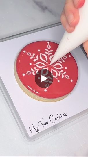 1.6M views · 25K reactions | All right, here ya go…. this video is for those that wanted my other snowflake to be 6-sided!😁 I also tried a different pattern this time! Which design do you like best? . Color: @thesugarart . . #cookiedecorating #cookieart #cookievideos #cookiedecoratingvideos #sosatisfying #royalicingcookies #satisfyingvideos | My Two Cookies | Atomica Music · Snow Flakes Royal Icing Snowflake Cookies, Snowflake Cookies Decorating, Christmas Cookie Decorating Ideas, Cookie Decorating Videos, Christmas Cookie Icing, Snowflake Christmas Cookies, Snowflake Sugar Cookies, Christmas Sugar Cookies Decorated, Cookie Recipes Decorating