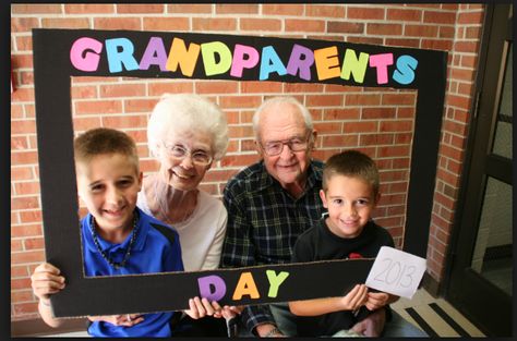 Happy Grandparents Day                                                                                                                                                     More Grandparents Day Preschool, Grandparents Day Poem, Grandparents Day Activities, Grandparents Activities, Grandparents Day Crafts, Happy Grandparents Day, Grandparents Day Gifts, Grands Parents, Parents Day