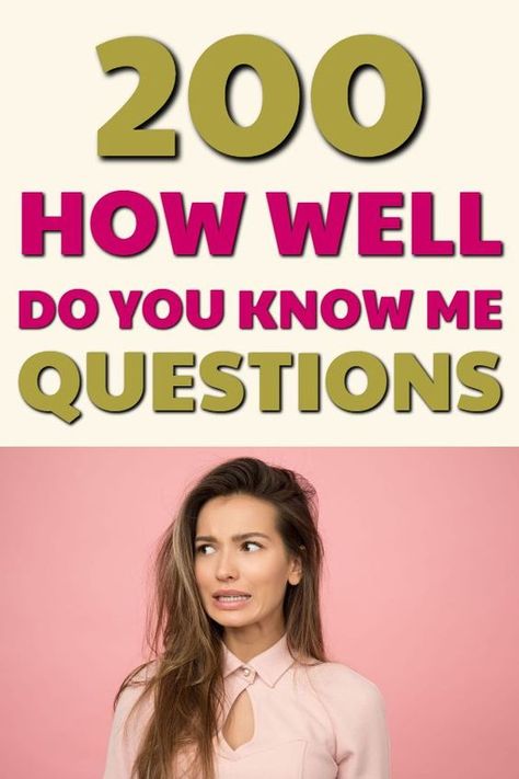 How Well Do You Know Me Quiz – 200 Questions To Ask Today - Inspiring Life With Frances Vidakovic #quiz #quizzes #buzzfeed #triviaquestionsandanswers #quizzesbuzzfeed #bestfriendquiz #bffquiz Questions For Sisters, Who Knows Me Better Questions, Fun Couple Questions, Fun Couples Quiz, Best Friend Test, Couples Quizzes, 200 Questions, Bff Quizes, Couples Quiz