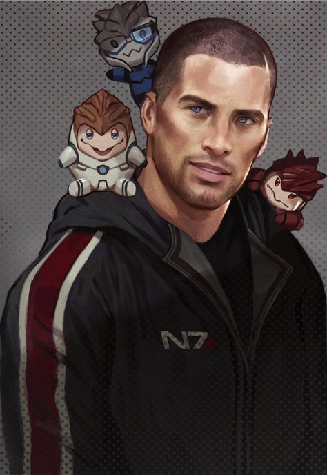 N7day by GerryArthur on DeviantArt Normandy Mass Effect, Mass Effect Ashley, Mass Effect Jack, Mass Effect Kaidan, Mass Effect Cosplay, Mass Effect Characters, Kaidan Alenko, Miranda Lawson, Mass Effect Games