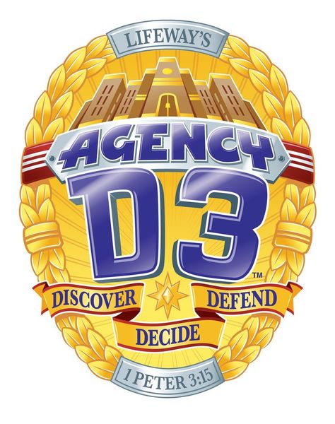 Agency D3 badge Secret Agent Party, Spy Birthday Parties, Lifeway Vbs, Detective Theme, Bible Object Lessons, Vbs Themes, Bible School Crafts, Vbs Crafts, Vacation Bible School