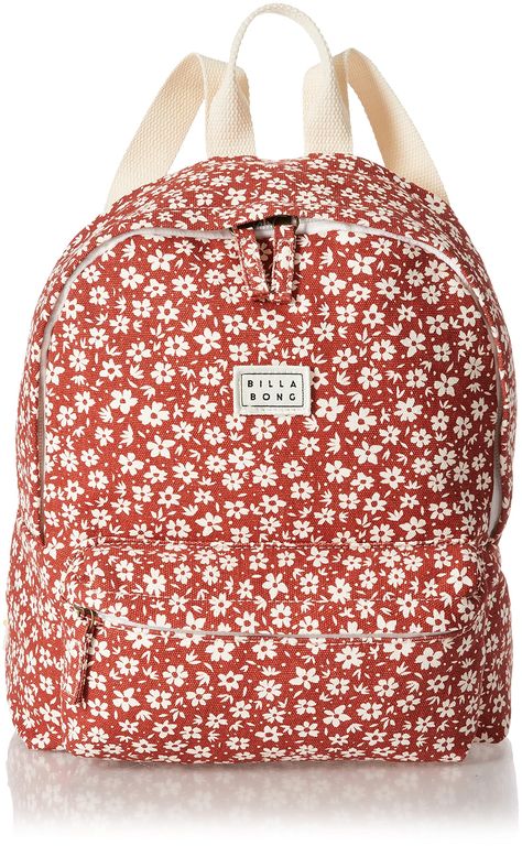 Billabong Mini Backpack, Backpack Aesthetic, Cute School Bags, Canvas Backpacks, Aesthetic Backpack, Tote Bags For School, School Tote, College Essentials, Cool School Supplies