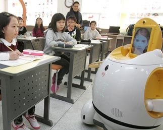 Robot Teachers for South Korea Schools Mini Pizzas, Student Humor, Kids English, Education Organization, Education Motivation, Kids Classroom, Education Quotes For Teachers, Language Teacher, Education Kindergarten