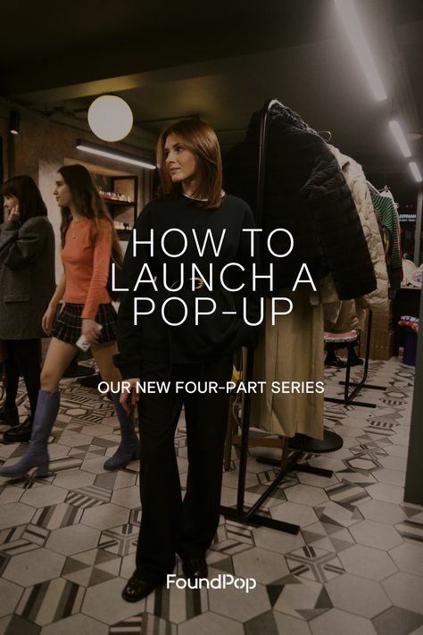 Welcome to our four-part series on how to successfully launch your very own pop-up shop. In this series, we will guide you through the essential steps when opening a pop-up that exceeds expectations in bringing your brand to life.  In part one of our How To Launch A Pop-Up series, we discuss how creativity and community are key, and the importance of a cohesive brand experience that extends beyond the digital realm. Consignment Pop Up Shop, Pop Up Shop Decorating Ideas, Pop Up Events Ideas, How To Start A Pop Up Shop, How To Do A Pop Up Shop, Mobile Pop Up Shop, Clothing Pop Up Shop Ideas, Pop Up Store Design Ideas, Pop Up Shop Ideas