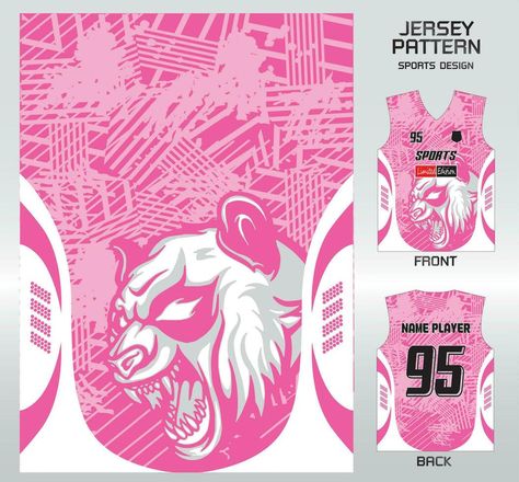 Pink Jersey Design, Jersey Ideas Design, Lions Volleyball, Jersey Pattern Design, Sports Shirt Design, Sport T Shirt Design, Jersey Design Ideas, Volleyball Jersey Design, Shirt Background