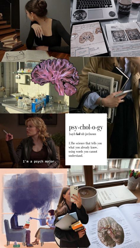 Psychology Wallpaper, Dream Psychology, Studying Girl, Psych Major, Psych Nurse, College Student Hacks, Psychology Studies, Nurse Aesthetic, Psychology Major