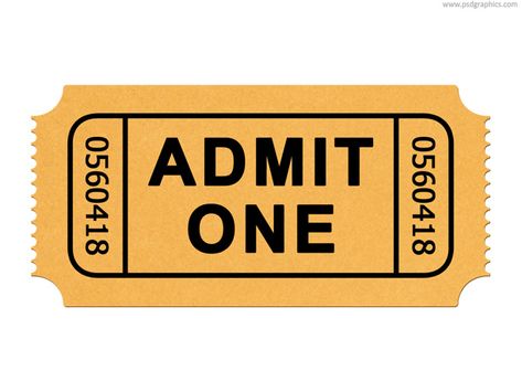 Admission ticket icon Ticket Template Free, Cinema Party, Carnival Tickets, Admit One Ticket, Printable Tickets, Survey Template, E Ticket, One Ticket, Sign Painting