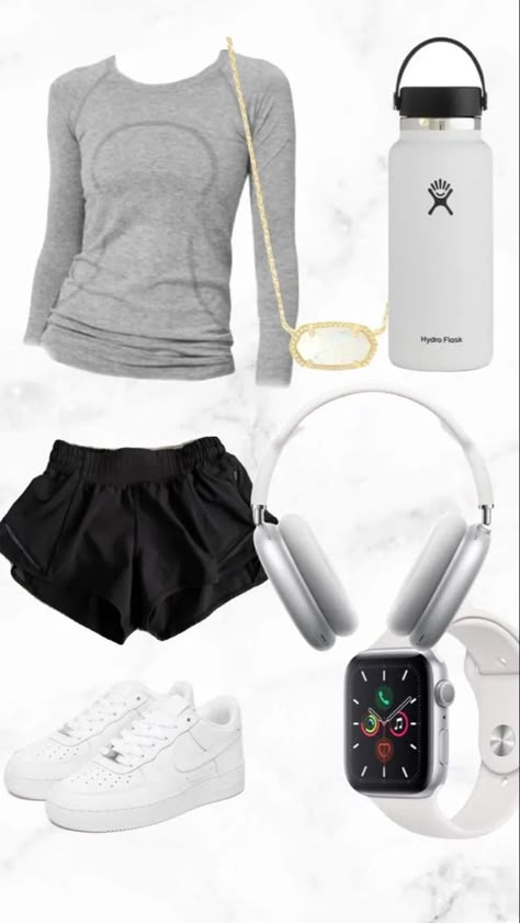 Pe Class Outfit Aesthetic, Pe Day Outfits, Athletic School Fits, Pe Class Outfit, Preppy Gym Outfits, Sport Girl Outfits, Sports Outfits Aesthetic, Outfit Ideas Sport, Summer Sporty Outfits