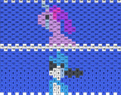 Bluey Kandi Pattern, Kandi Patterns Numbered, Possum Kandi Pattern, Mini Kandi Pattern, Candy Cuff Pattern, Kandi Cuffs Patterns, Multi Stitch Kandi Cuff Pattern, Simple Kandi Cuff, Small Kandi Cuff Patterns