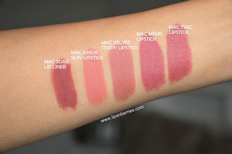 MAC Soar Lip Liner Review | LIPS n BERRIES Red Lipstick For Olive Skin, Lipstick For Olive Skin, Mac Twig Lipstick, Mac Red Lipstick, Mac Soar, Lip Liner Collection, Mac Twig, Mac Red Lipsticks, Mac Mehr