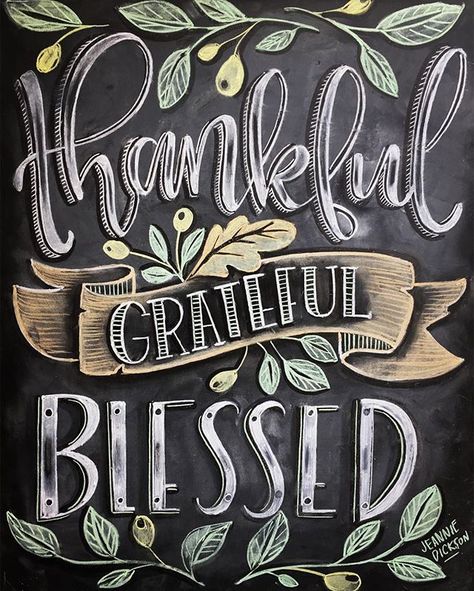 Thankful for so many things this year!t Chalkboard Writing, Blackboard Art, Chalk Sign, Chalk Wall, Chalkboard Drawings, Quotes Printable, Chalkboard Lettering, Chalk Lettering, Chalkboard Designs