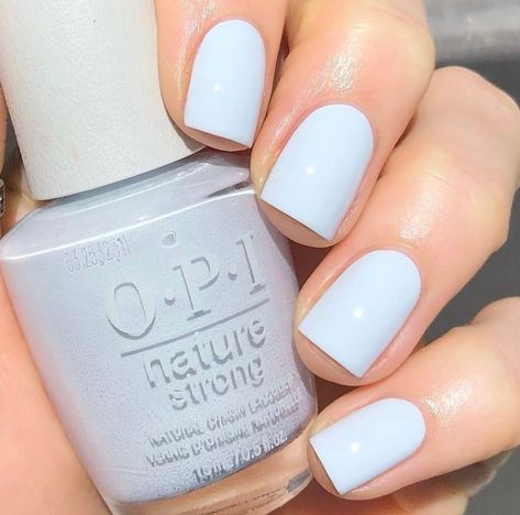 Opi Blue Nail Polish, Blue Pedicure, Light Blue Nail, Light Blue Nail Polish, Light Blue Nails, Blue Polish, Blue Nail Polish, Amazing Nails, Blue Nail