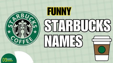 Pinterest board titled "Sips and Giggles: Funny Starbucks Names." Discover a collection of humorous and creative names for Starbucks orders, perfect for coffee enthusiasts and lovers of witty wordplay. Enjoy your coffee with a side of laughter! ☕🤣 #FunnyStarbucksNames #CoffeeHumor Funny Starbucks Names, Funny Coffee Shop Names, Coffee Shop Names, Coffee Names, How To Order Starbucks, Coffee Run, At Starbucks, Funny Names, Coffee Humor