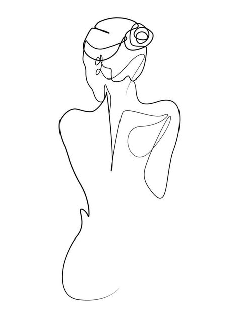 Women One Line Art. Minimalist Line Art, Nude Single Line art Line Sculpture, Travel Tattoo Small, Line Art Woman, Minimal Line Art, Pink Abstract Art, Body Tattoo, Single Line Drawing, Simple Line Drawings, Picasso Art